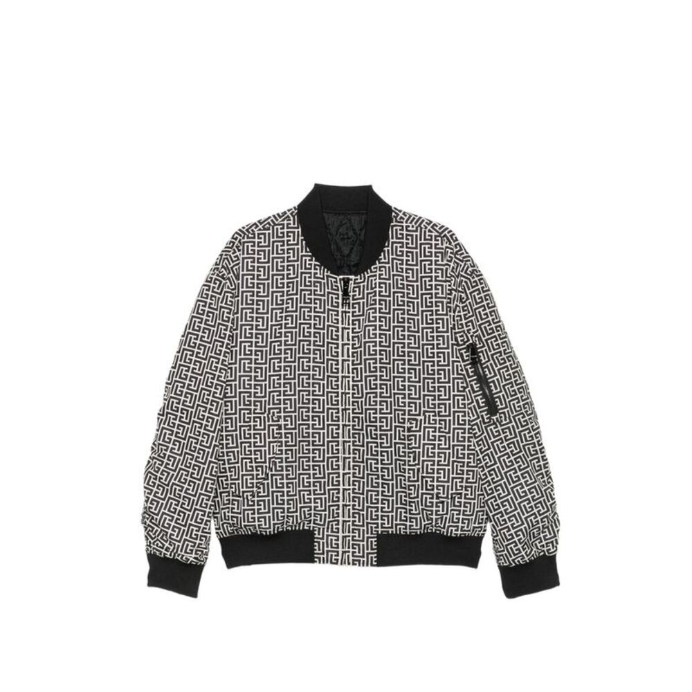 Balmain Black Jackets - Bomber Jackets Men